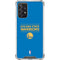NBA Golden State Warriors Standard - Blue Galaxy A72 5G Clear Case